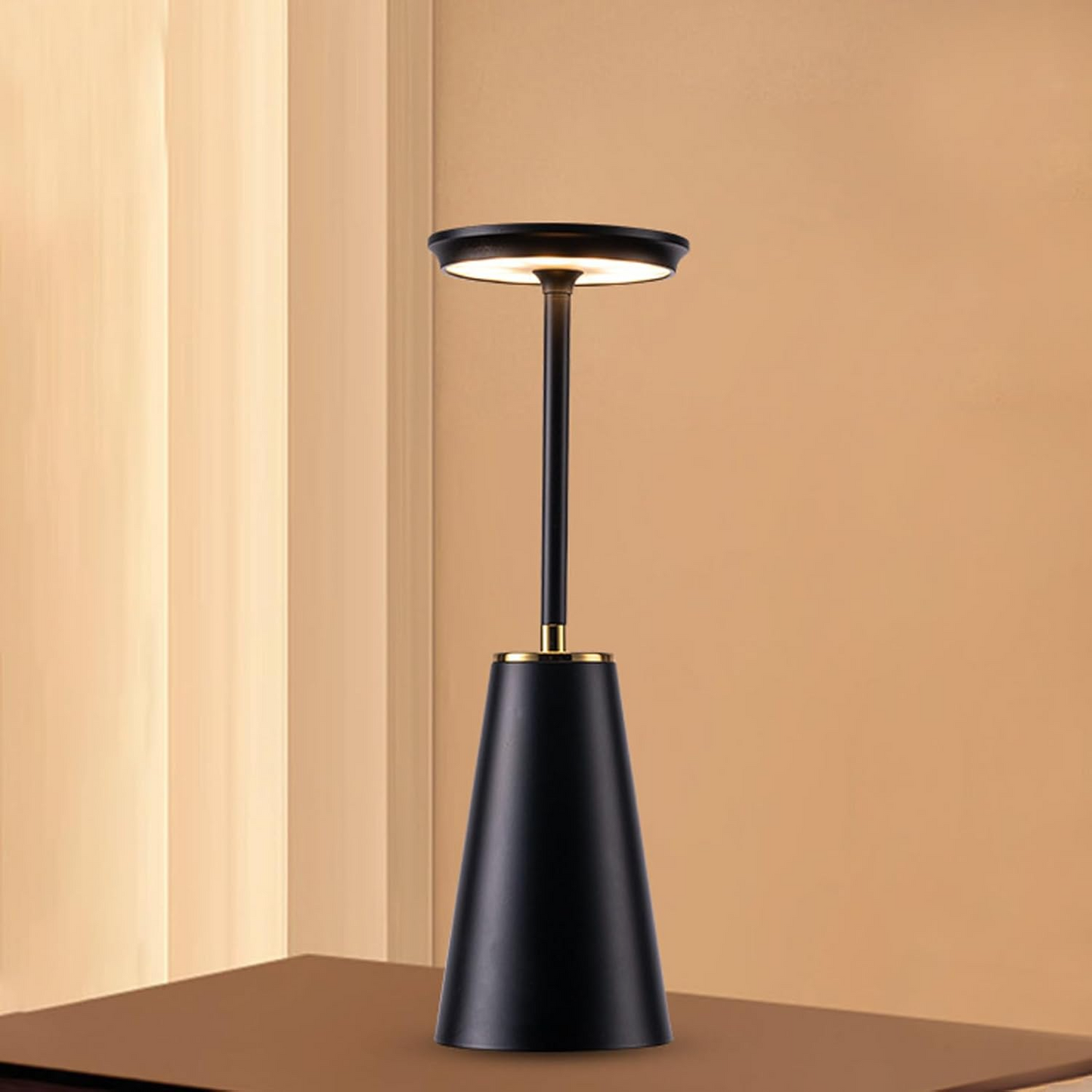 GlimmerLite | Lampe de table LED à contrôle tactile sans fil