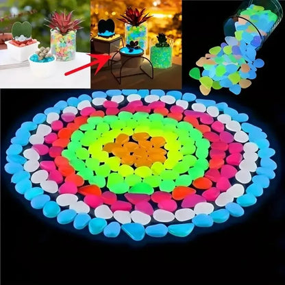 Floroux - Roches lumineuses multicolores