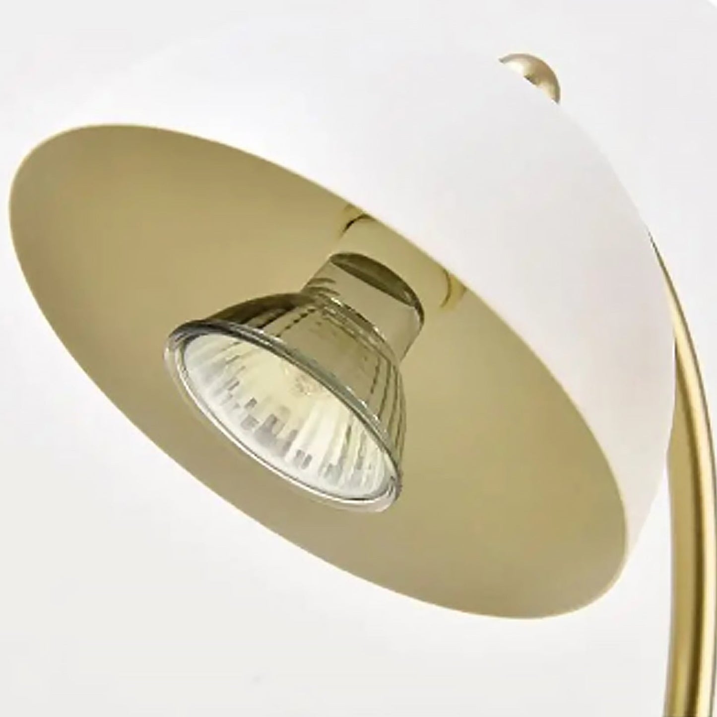 Bougeoir réchauffeur de dôme doré