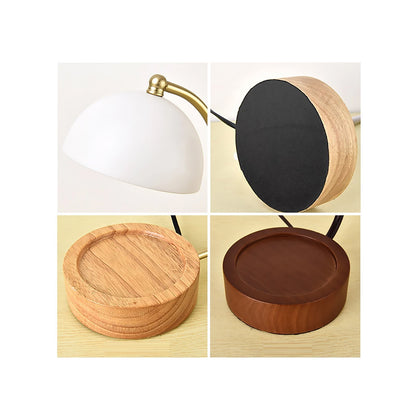 Bougeoir réchauffeur de dôme doré