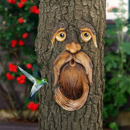 Floroux - Vieil Homme Arbre Visage