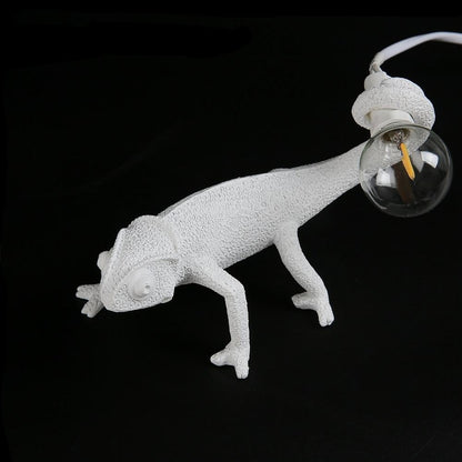 Floroux – Lampe de table stylée en forme de lézard pour une lueur confortable et artistique