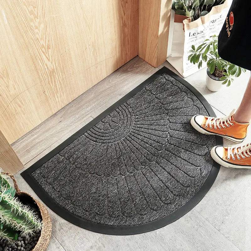 SoftNest - Tapis de bain demi-rond de luxe pour le confort