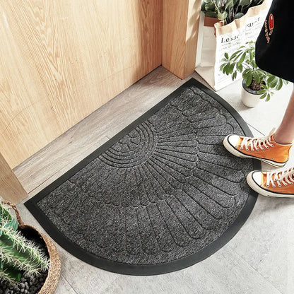 SoftNest - Tapis de bain demi-rond de luxe pour le confort