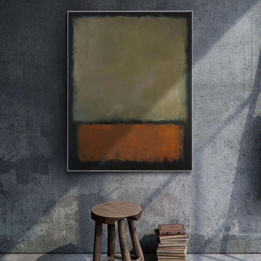 Affiches artistiques inspirées par Rothko en plusieurs dimensions