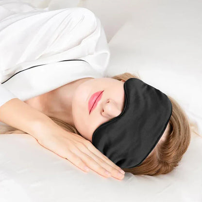Douce Nuit – Masque de sommeil en soie de luxe pour un repos ultime