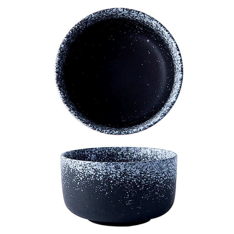 Bol en céramique avec cadres