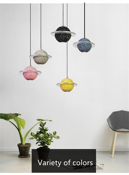 Chandelier Planète Saturne