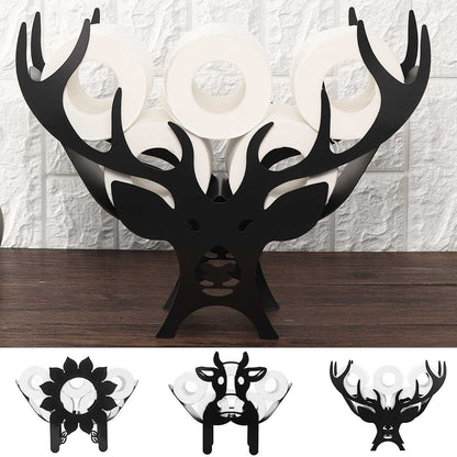 FunShape - Porte-rouleau de toilette ludique avec design d'animaux