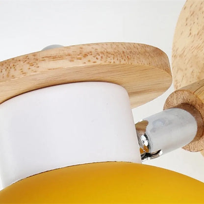 Floroux en bois dans le style nordique