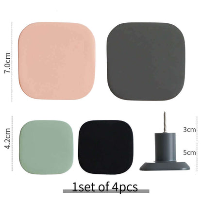 Crochets muraux créatifs