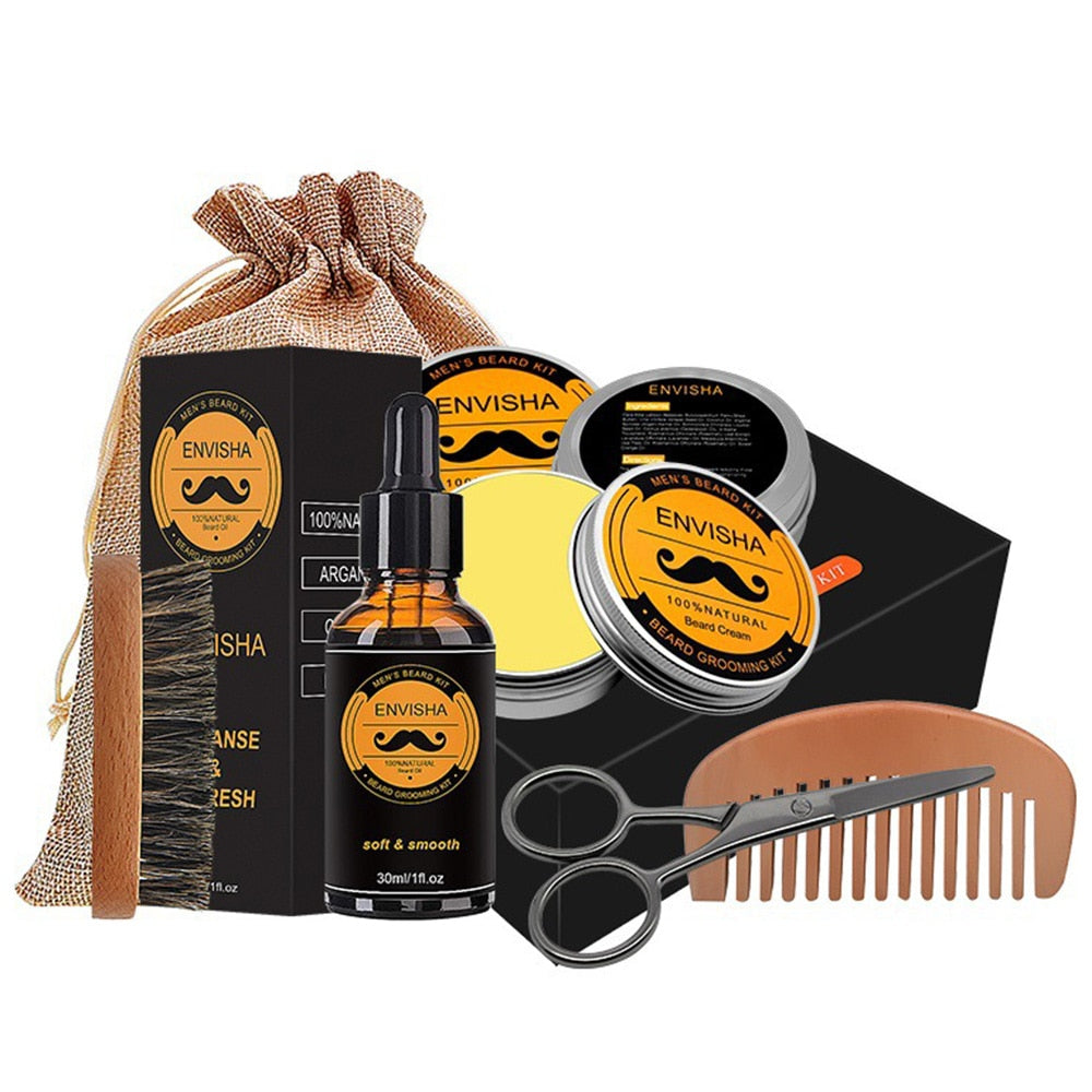 BeardBoost – Kit de Croissance de Barbe Nourrissante pour la Peau