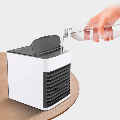 Climatiseur Mini Portable - Refroidir, Humidificateur et Purifier l'Air à Domicile ou au Bureau