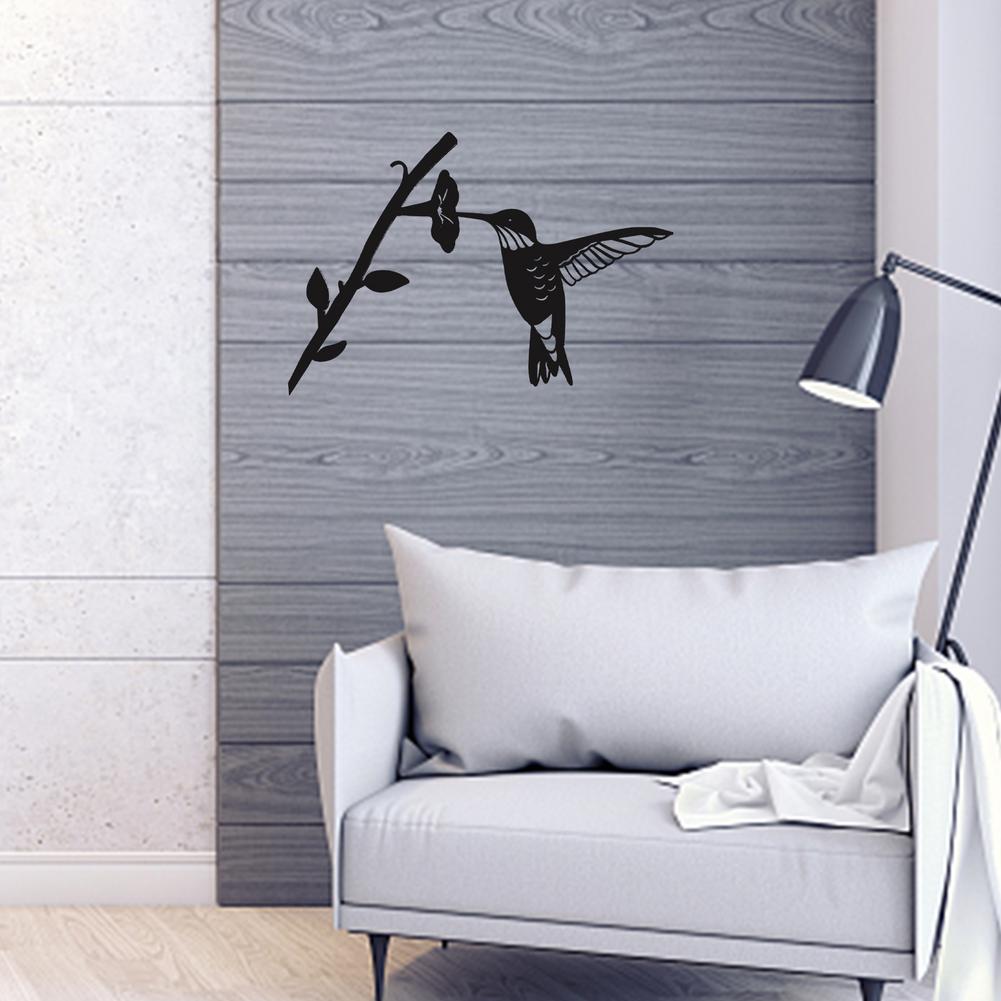 FeatherGlow Art de Jardin – Oiseau en Métal pour le Jardin