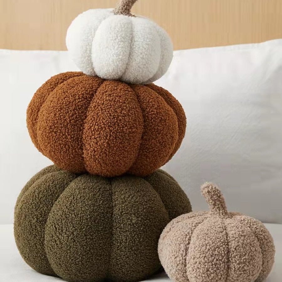CozyPumpkin – Doux Coussin de Citrouille d'Automne