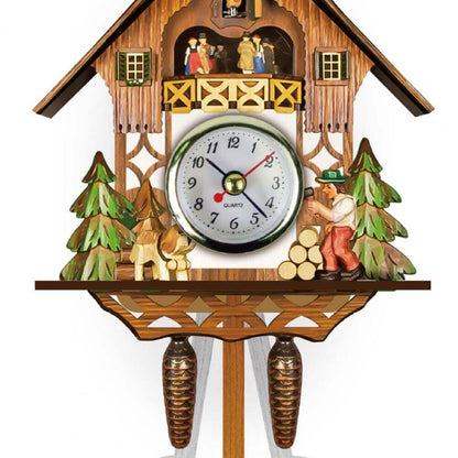 Horloge à coucou rétro - 8 styles différents