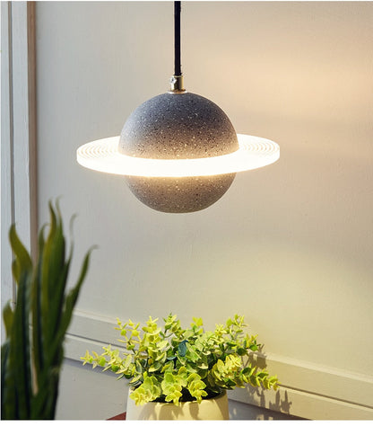 Chandelier Planète Saturne