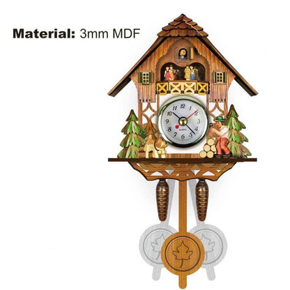 Horloge à coucou rétro - 8 styles différents