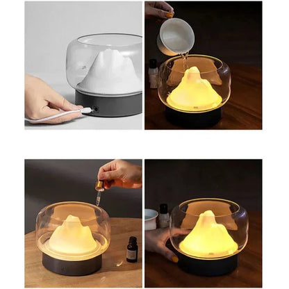 ÉclatScent – Diffuseur de Parfum Luxe avec Éclairage LED