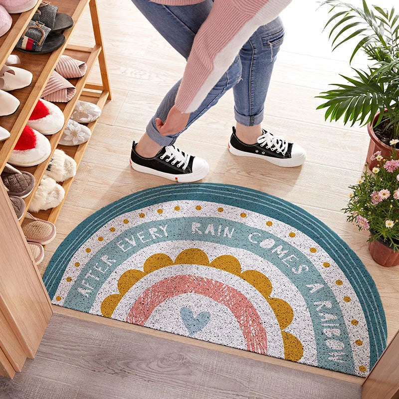 BrightStep – Tapis de porte arc-en-ciel coloré