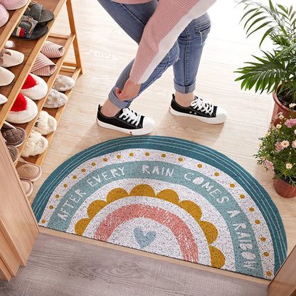 BrightStep – Tapis de porte arc-en-ciel coloré