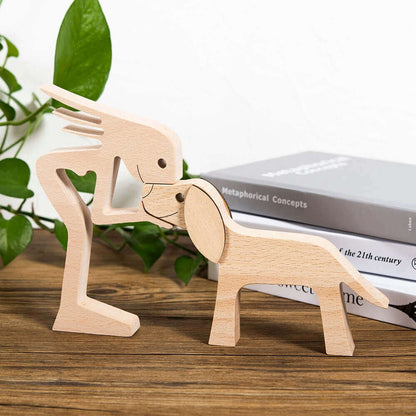 Animaux en bois danois Ornements