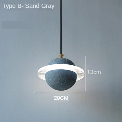 Chandelier Planète Saturne