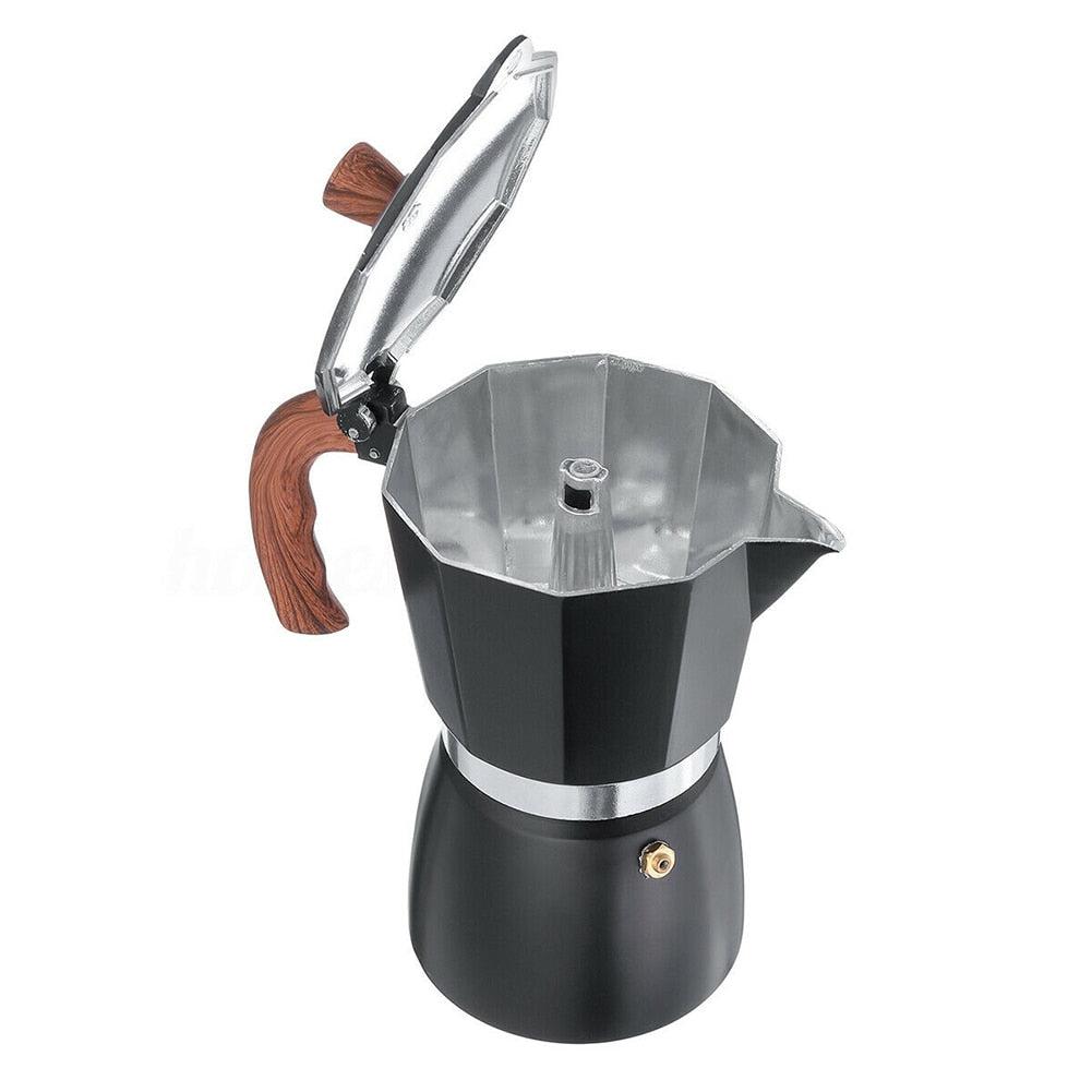 Floroux Espresso Pot | Classic Italian Espresso Maker | Perfect for Home and Office
