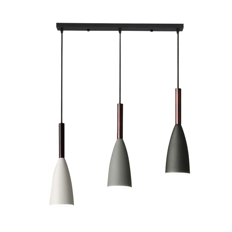 Floroux Design Hanging Lights | Set of Three Pendant Lamps | Elegant Lighting for the Home