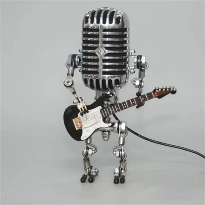 Floroux - lampe robot avec guitare