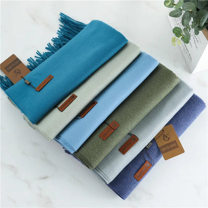 Écharpe en cachemire Lusia - Élégance et chaleur pour l'hiver