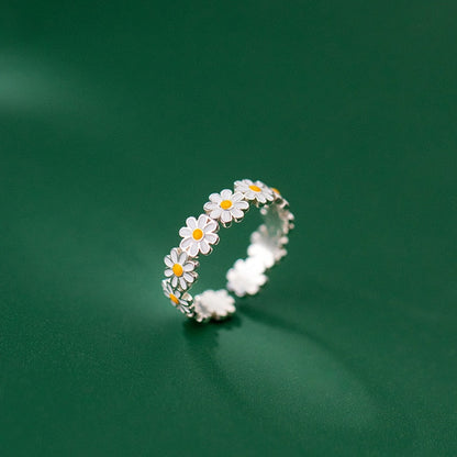 Charming & Chic Bague Fleur Marguerite
