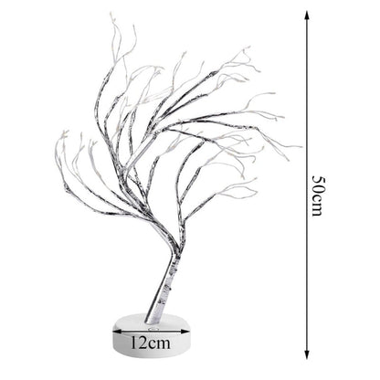 BrightTree Lampe de table - Élégante lampe de table Bonsai pour des espaces accueillants et enfants