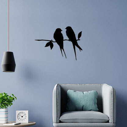 FeatherGlow Art de Jardin – Oiseau en Métal pour le Jardin