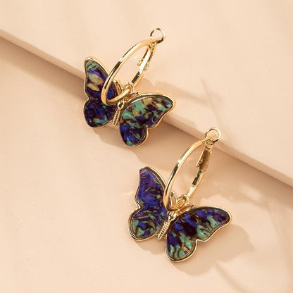 Boucles d'oreilles Élégantes Papillon - Elara