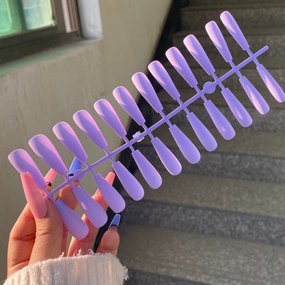 ChicNails - Ensemble de faux ongles mats 24 pièces