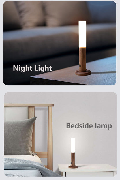 Floroux LED night light with motion sensor | Rechargeable | Magnetic mounting