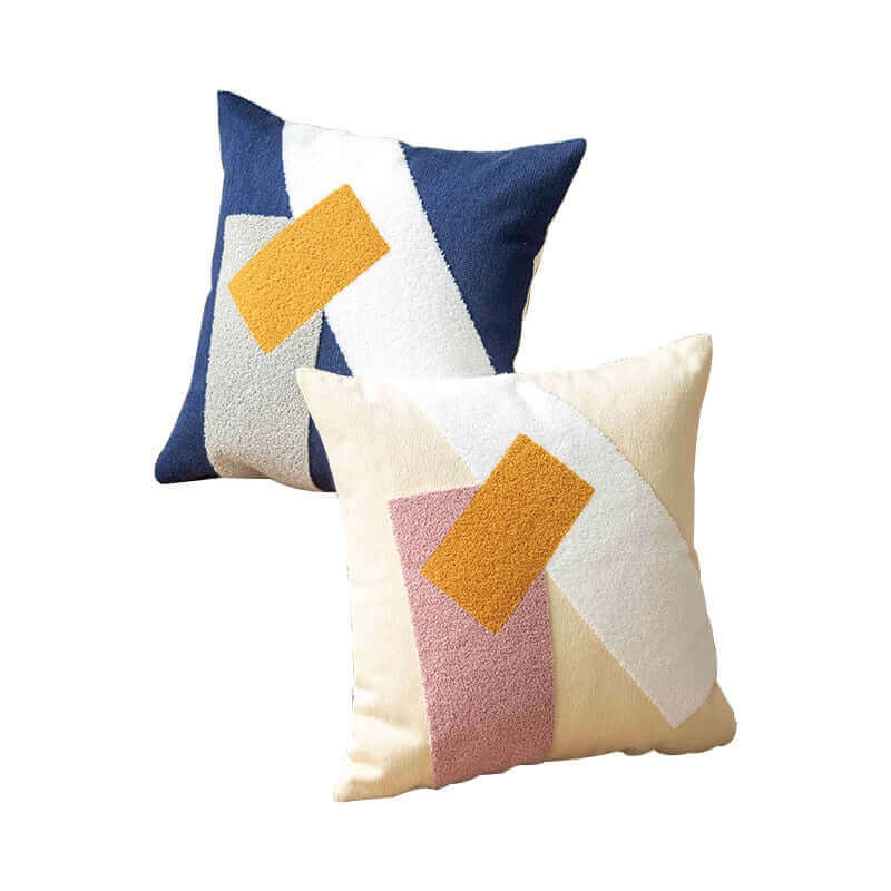 Dot coussin brodé