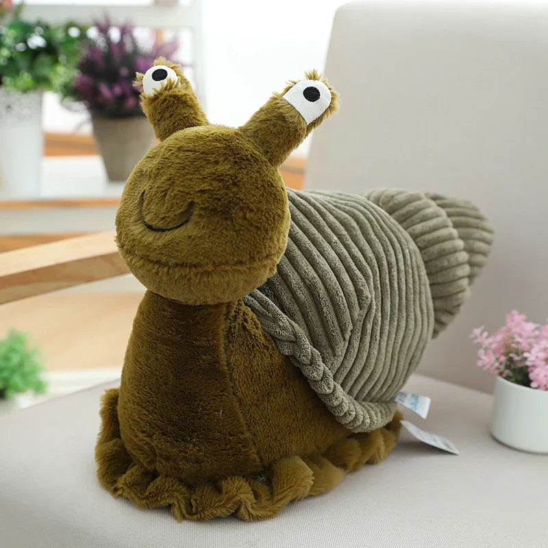Floroux - Doux et câlin personnage en peluche escargot pour toutes les occasions