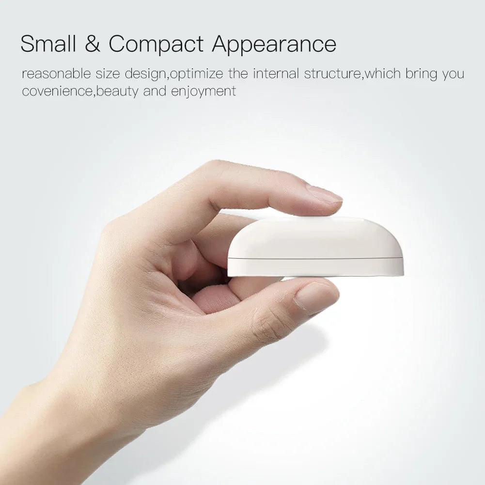 Capteur de fenêtre de porte de portail intelligent Tuya ZigBee - Surveillance d'entrée WiFi via les applications SmartLife Google Alexa