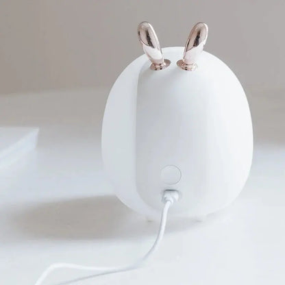 Floroux Night Lamp | Rechargeable USB LED Children's Lamp | Illuminated Animal Decoration | Rabbit & Deer