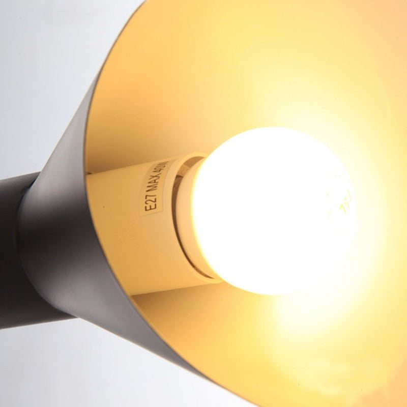 Brady Moderne LED Applique Intérieure Rotatif Salle à Manger/Salle de Séjour Noir