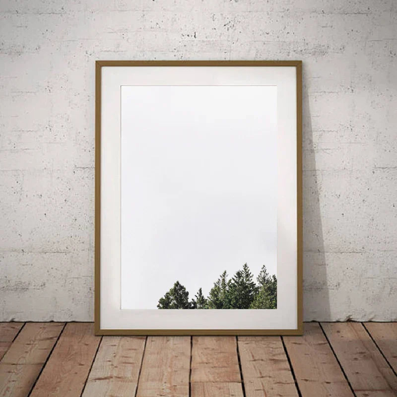 Floroux Arbre Toile 3-Pièces | Paysage Forestier Décoration Murale | Toiles de Haute Qualité | Décor pour la Maison