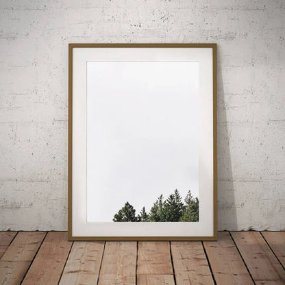 Floroux Arbre Toile 3-Pièces | Paysage Forestier Décoration Murale | Toiles de Haute Qualité | Décor pour la Maison