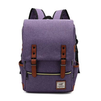 Sac à dos Oxford Vintage - Sac à dos Oxford Vintage élégant pour les étudiants et les voyageurs aventuriers