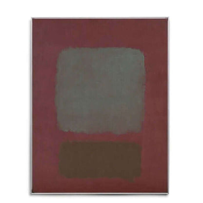 Affiches artistiques inspirées par Rothko en plusieurs dimensions