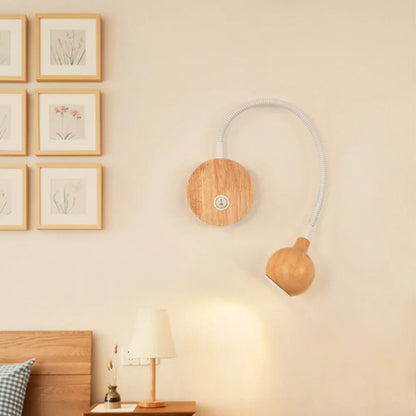 Floroux appliques murales LED en bois
