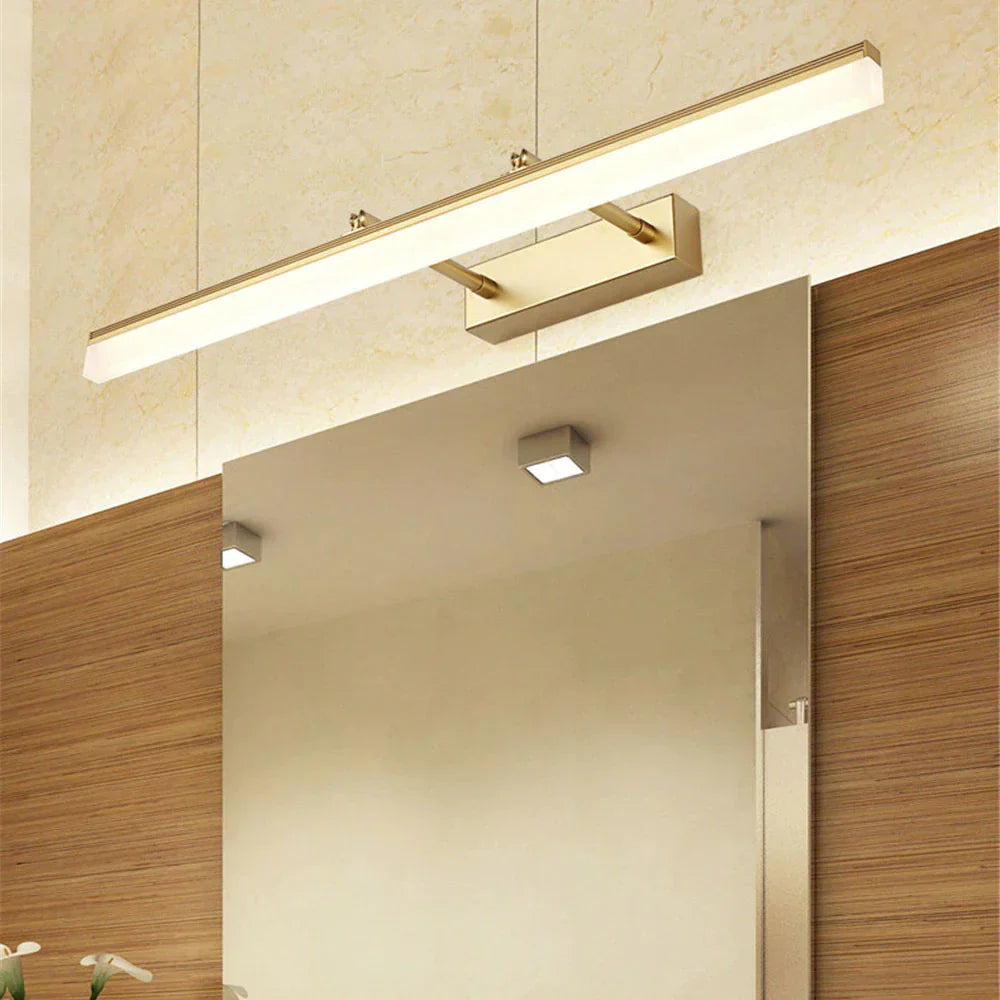 Floroux - Applique miroir LED étanche élégante pour salle de bains