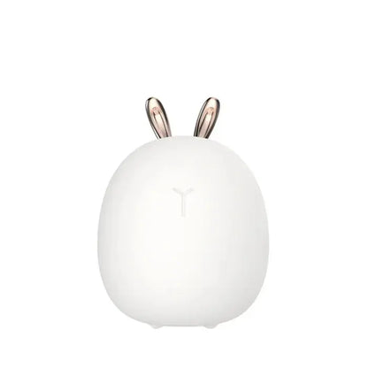 Floroux Night Lamp | Rechargeable USB LED Children's Lamp | Illuminated Animal Decoration | Rabbit & Deer
