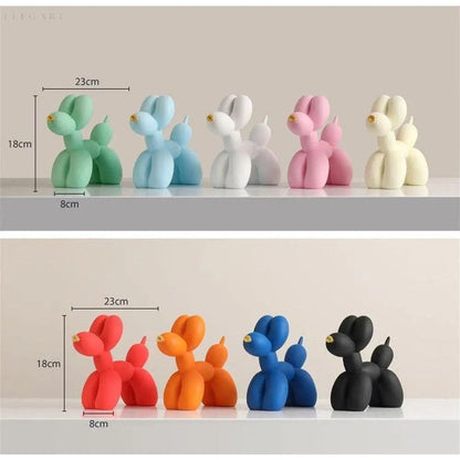 Figure de chien ballon stylée